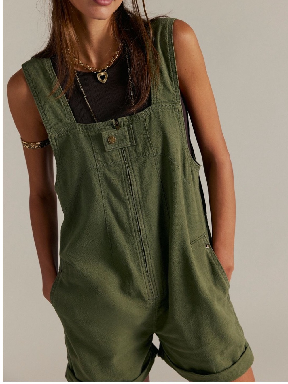 Free People Jude Shortalls
